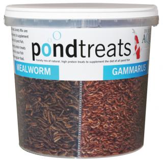 Doplnkové krmivo pre koi kapre EA Pond Treats, 4 druhy