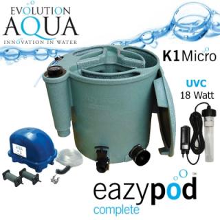 Jazierkový filter Eazy Pod MICRO COMPLETE Evolution Aqua, KHAKI