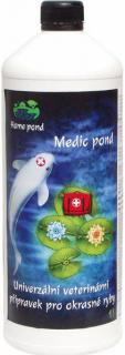 Medic Pond 1l, širokospektrálne liečivo pre ryby (Medic Pond 1l)