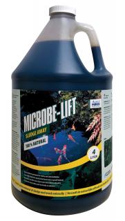 Sludge away 4l, Microbe Lift (kalové baktérie) (na odstránenie kalu 4l / 50m3)