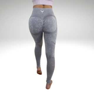 Bezšvové legíny Hyper Grey Yastraby Veľkosť: L