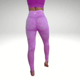 Bezšvové legíny Hyper Pink Yastraby Veľkosť: L