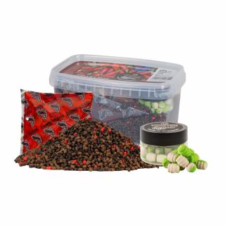 Benzar Mix Winter Pellet Box 400 g + Twister MINI Nástraha - CHILLI-KOLBASA