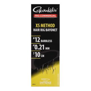 GAMAKATSU XS METHOD HAIR RIG 12 -0,21MM TRŇ