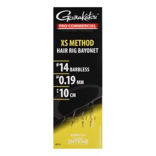 GAMAKATSU XS METHOD HAIR RIG 14 -0,19MM TRŇ