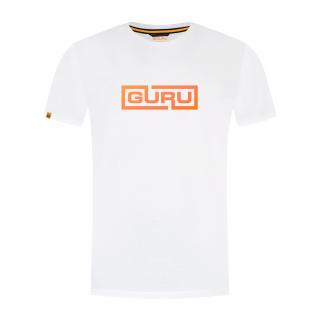 Guru Tackle - Gradient Connect Tee White Veľkosť: L