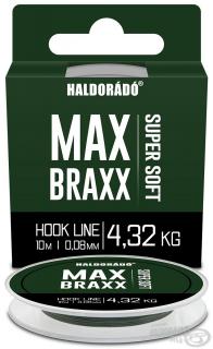 HALDORÁDÓ MAX Braxx - Super Soft Hook Line 0,08 mm 4,32KG