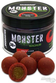 HALDORÁDÓ MONSTER Magnum 30+ mm - Korenista pečeň /Fűszeres Máj