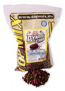 TOP MIX Dynamic Carp pelety 2mm- Slivovica 800G