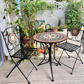 Bistro set Pular 3-dielny