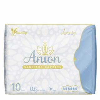 Aunity Aniónové vložky "Anion Luxury" na denné použitie, Aunity 10 ks