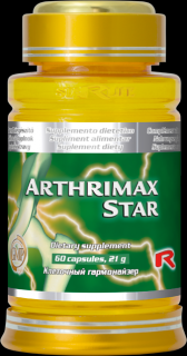 Starlife ARTHRIMAX STAR - proti artritíde a bolesti kĺbov, Starlife  60 kaps - dostupný len 1 kus