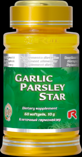 Starlife GARLIC PARSLEY STAR  -  kombinácia cesnaku a petržlenu pre podporu činnosti kardiovaskulárneho systému, Starlife  60 tob