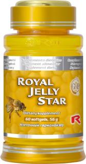 Starlife ROYAL JELLY STAR - včelia materská kašička pre duševnú pohodu  60 tob