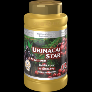 Starlife URINACAI STAR - pre zdravé močové ústrojenstvo, Starlife  60 tabl
