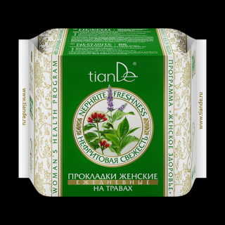 tianDe Dámske slipové bylinné vložky "Nefritová sviežosť", tianDe  20 ks