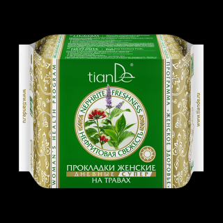tianDe Denné menštruačné bylinné vložky "Nefritová sviežosť", tianDe  10 ks