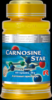 Starlife CARNOSINE STAR - antioxidant pre spomalenie starnutia, Starlife  60 kaps