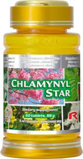Starlife CHLAMYNYL STAR - fytokomplex pre očistu organizmu, Starlife  60 tabl