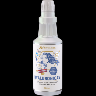 Starlife HYALURONIC AV  -  kyselina hyalurónová pre dokonalú starostlivosť o pleť, pokožku, zdravé kĺby a väzy, Starlife  500 ml