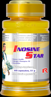 Starlife INOSINE STAR - pre zvýšenie energetického potenciálu tela a svalovej činnosti, Starlife  60 kaps