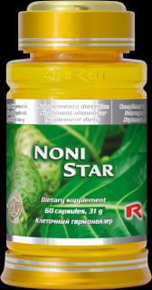Starlife NONI STAR - pre celkovú harmonizáciu organizmu, Starlife  60 kaps