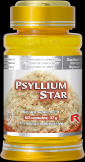 Starlife PSYLLIUM STAR - pre zdravé trávenie a činnosť čriev, Starlife  60 kaps
