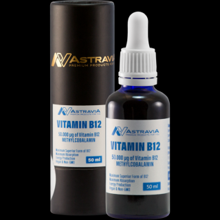 Starlife VITAMIN B12 - v tekutej forme pre podporu činnosti nervovej sústavy, tvorby červených krviniek a imunitného systému, Starlife  50 ml