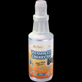 Starlife VITAMIN D3 CHERRY AV  -  pre zvýšenie obranyschopnosti organizmu a udržanie normálneho stavu kostí a svalov, Starlife  500 ml