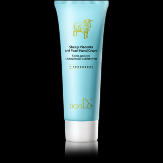 tianDe Krém na ruky s placentou a perlovým práškom "Sheep placenta", tianDe  80 ml