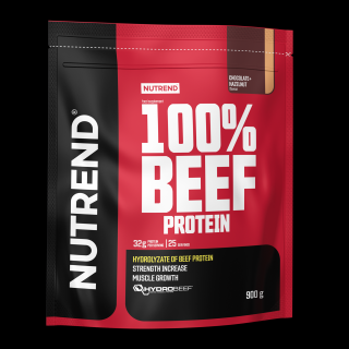 100% BEEF PROTEIN - čokoláda + lieskový orech 900 g - Nutrend
