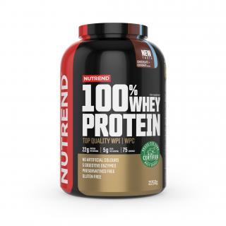 100% WHEY PROTEIN - čokoláda + kokos, 2250 g - Nutrend