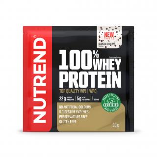 100% WHEY PROTEIN - cookies cream, 30 g - Nutrend