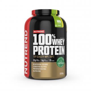 100% WHEY PROTEIN - kiwi + banán, 2250 g - Nutrend