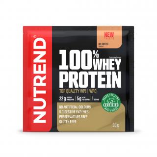 100% WHEY PROTEIN - ľadová káva, 30 g - Nutrend