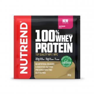 100% WHEY PROTEIN - malina, 30 g - Nutrend