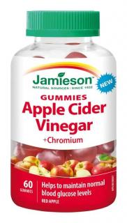 Apple Cider Vinegar Jamieson s chrómom - 60 pastiliek (Jablčný ocot s chrómom)