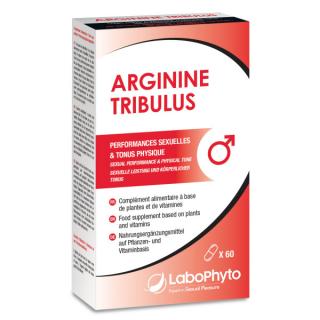 Arginín/Tribulus - Labophyto (60kapsúl) (100% prírodný produkt - vyrobené vo Francúzsku)