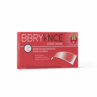 Bieliace pásiky BBRYANCE - 7ks - jahoda