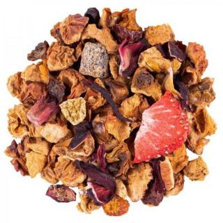 BIO bylinkový čaj Thés & Traditions  Jahoda a malina  - 100g sypaného čaju
