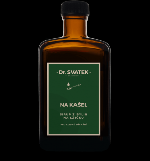 Bylinný sirup Dr. Svatek - Na kašeľ 250ml