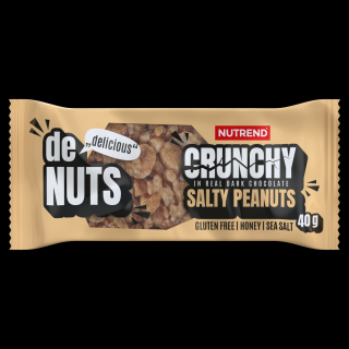DENUTS CRUNCHY, 40 g, slané arašidy