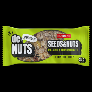 DENUTS SEEDS + NUTS, 35 g, pistácia + slnečnice