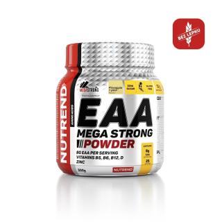 EAA MEGA STRONG POWDER, 300 g, ananás + hruška - Nutrend