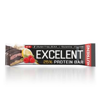 EXCELENT DOUBLE BAR - citrón + tvaroh + malina s brusnicou, 85 g