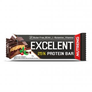 EXCELENT DOUBLE BAR - čokoláda + nugát s brusnicou, 40 g