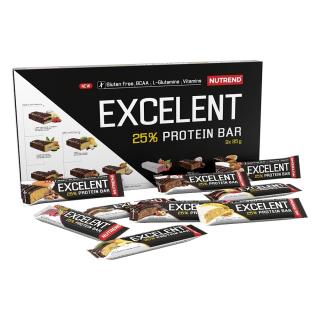 EXCELENT DOUBLE BAR - mix príchutí, 9x85 g