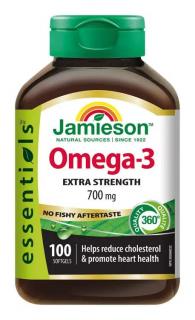 JAMIESON OMEGA-3 EXTRA 700MG 100CPS.