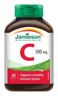 Jamieson Vitamín C 500 mg 65tbl.