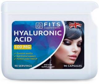 Kyselina hhyalurónová 100mg Fits Supplements - 90 kapsúl